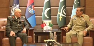 COMMANDER OF TURKISH LAND FORCES General H.E Musa Avsever Held One On One High-Profile Important Meeting With CJCSC General Nadeem Raza At Joint Staff HQ Rawalpindi
