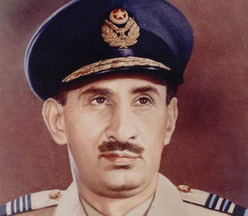 PAF Commemorates The Former PAKISTAN AIR FORCE CHIEF and Man Of Steel Air Marshal Nur Khan