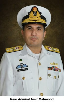 PAK NAVY Newly Promoted Rear Admiral Amir Mahmood