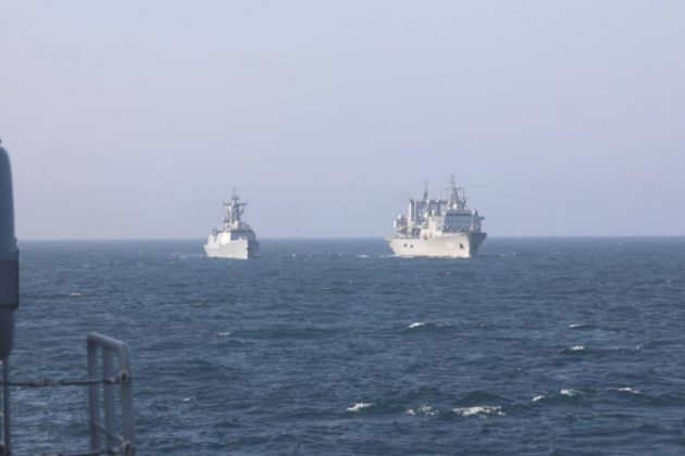 Sea Guardians-2 Joint Naval Exercise Successfully Concludes at Wusong Military Port in Shanghai