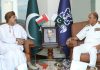 Ambassador Of Oman To PAKISTAN Held One One One High-Profile And Important Meeting With CNS Admiral Muhammad Amjad Khan Niazi At NAVAL HQ Islamabad