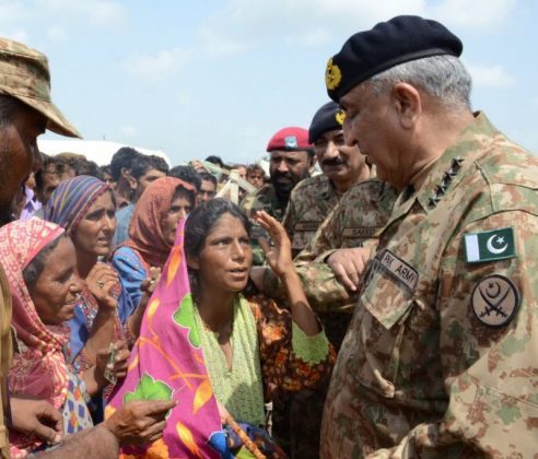 COAS General Qamar Javed Bajwa said that We must take pride to serve nation in need