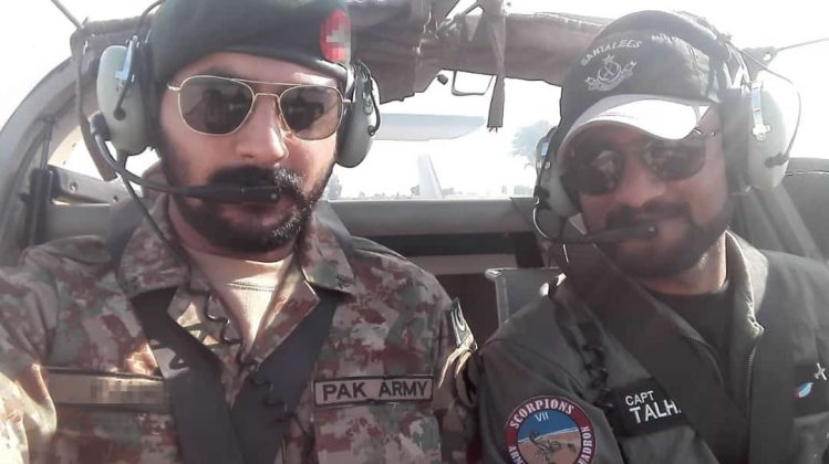 Co-Pilot Major Muhammad Talha Shaheed