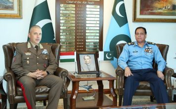 Commander Defense Forces of Hungary Held One On One High-Profile And Important Meeting With CAS Air Chief Marshal Zaheer Ahmed Babar At AIR HQ Islamabad
