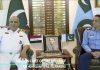 Commander Of The Iraqi Navy Held One On One Important Meeting With CAS Air Chief Marshal Zaheer Ahmed Babar At AIR HQ Islamabad