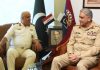 Commander Of The Iraqi Navy Held One On One Important Meeting With COAS General Qamar Javed Bajwa At GHQ Islamabad