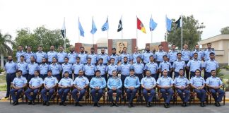 Graduation Ceremony Of No.56 Combat Commanders Course Held At Airpower Centre Of Excellence At PAF Base Mushaf In Sargodha