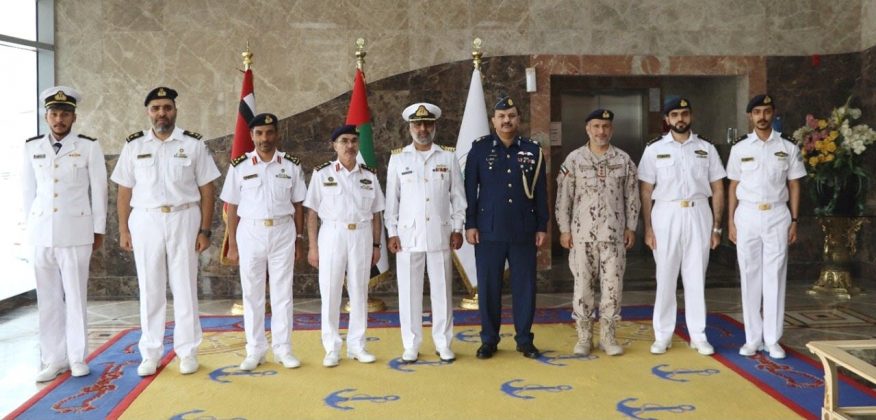 PAKISTAN NAVY Stealth Warship PNS ZULFIQUAR Conducts Bilateral Naval Exercise With UAE Navy Warship SALAH During Official Visit To UAE