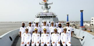 PAKISTAN NAVY Successfully Inducts Highly Advanced PNS TAIMUR Second Type 054 AP Stealth Warship In Its Combat Arsenal During A Gracious Ceremony Held At PAKISTAN NAVY Dockyard Karachi