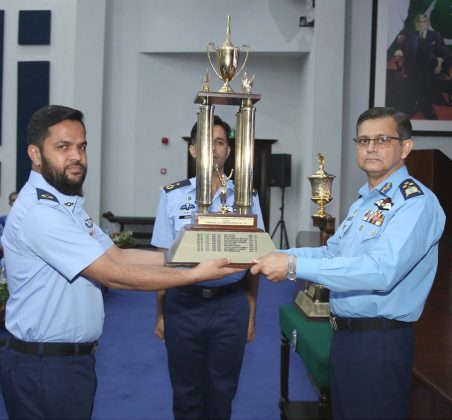 Squadron Leader Muhammad Ayaz clinched the Air Officer Commanding Air Defense