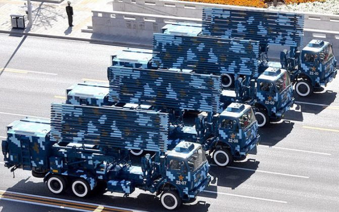 Type 120 Radar of CHINESE HQ-9B High to Medium Altitude Air Defense System (HIMADS)