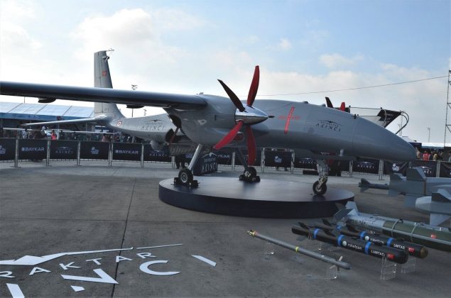 Weaponry Options of AKINCI Long Range Heavyweight Combat Drone