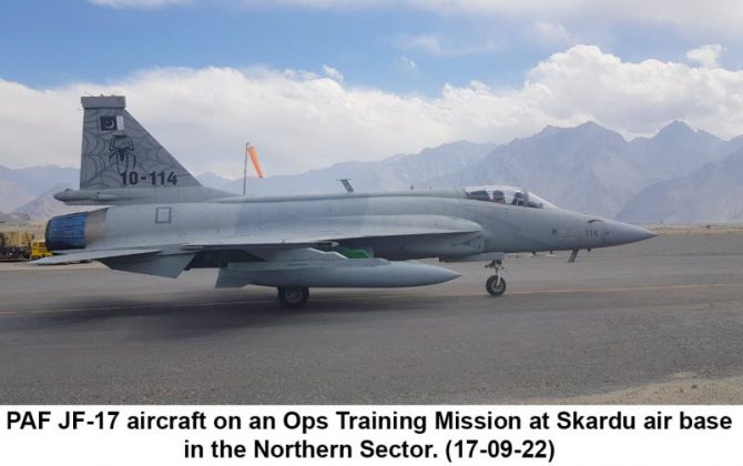 CAS Vows PAKISTAN AIR FORCE in synergy with its sister services is ever ready to counter any threat to the sovereignty of our sacred motherland