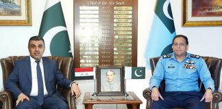 Potential JF-17 Thunder Jet Acquisition On Cards As Deputy Defense Minister Of Iraq Held One On One High-Profile Important Meeting With CAS Zaheer Ahmed Babar At AIR HQ Islamabad