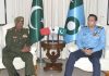CAS Air Chief Marshal Zaheer Ahmed Babar Held One On One High-Profile And Important Meeting With Commander Bahrain National Guards During The Sidelines Of IDEAS 2022 Defense Expo