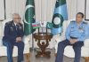 CAS Air Chief Marshal Zaheer Ahmed Babar Held One On One High-Profile Important Meeting With Commander AZERBAIJAN Air Force Lieutenant General Ramiz Tahirov During The Sidelines Of IDEAS 2022