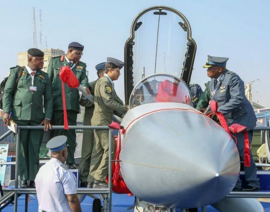 PAF aircraft’s cynosure attracts visitors at IDEAS 2022