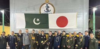 PAKISTAN NAVY Stealth Warships PNS NASR And PNS SHAMSHEER Participates In International Fleet Review (IFR) At Yokosuka Port In Japan