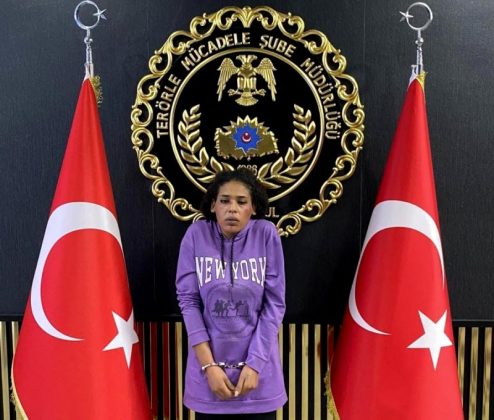 USA-backed pkk - pyk terrorist women arrested for carrying bomb blast in Istanbul