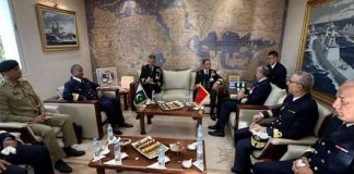 CNS Admiral Muhammad Amjad Khan Niazi Held One On High-Profile And Important Meeting With The Naval Chief of Royal Moroccan Navy During Official Visit To Morocco