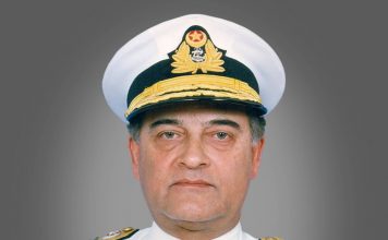 CNS Admiral Muhammad Amjad Khan Niazi Offers Sincerest Condolences On the Sad Demise Of The Former CNS Admiral Saeed Muhammad Khan In Islamabad