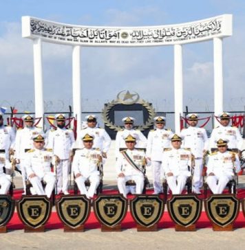 PAKISTAN NAVY Conduct Fleet Annual Efficiency Competition Parade 2022 at Karachi To Mark The Culmination Of Glorious Operational Years Of PAKISTAN NAVY Fleet Units