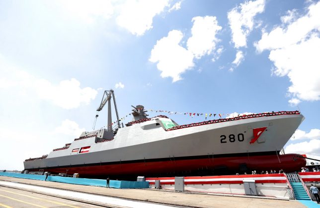 PAKISTAN NAVY MILGEM ADA CLASS STEALTH WARSHIP BABUR 280