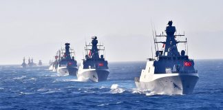 TURKISH NAVAL Stealth Warship BURGAZADA Conducts Bilateral NAVAL Drills TURGUTREIS-VII with PAKISTAN NAVY Stealth Warships in Arabian Sea