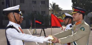 COAS General Asim Munir Addresses The Commissioning Parade of 118th Midshipmen and 26th Short Service Commission At PAKISTAN NAVAL Academy In Karachi