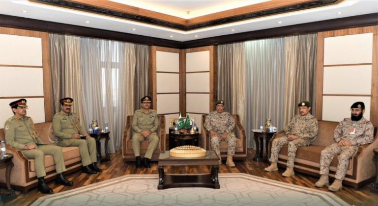 COAS General Asim Munir and top Saudi Military Leadership discussed Military cooperation between both brotherly countries