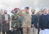 DG ISI Lieutenant General Nadeem Anjum Attends The Funeral Prayers Of Martyred CTD Officials In Lahore