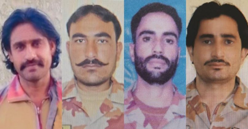 Four PAK ARMY Soldiers Martyred during an attack carried out by iranian intelligence agency vaja in Panjgur