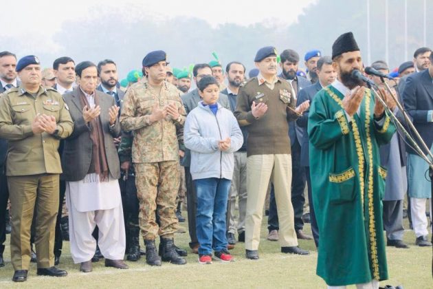 Funeral prayers offered for two martyred CTD officers in Khanewal