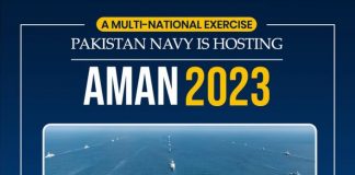 PAKISTAN Iron Brother CHINA to Participate in Sacred Country PAKISTAN’s AMAN Naval Exercise Next Month