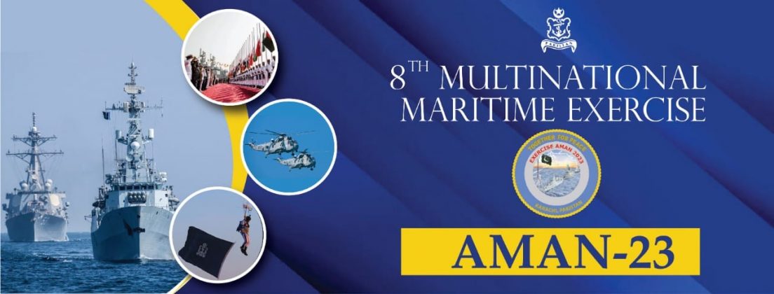 Sacred Country PAKISTAN All Set To Host The 8th Consecutive Edition Of AMAN-2023 Multinational Naval Exercise In February With The Participation Of Dozens Of Allied And Friendly Countries