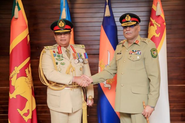 CJCSC General Sahir Shamshad Mirza Offers Complete Military Support Of Sacred Country PAKISTAN To indian State Sponsored Terrorism Victim Sri Lanka During Official Visit To Country