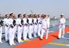 CNS Admiral Muhammad Amjad Khan Niazi Visits Foreign Naval Ships And Meets With Naval Dignitaries During The 8th Edition Of AMAN-2023 Multinational Exercise In Karachi