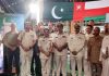 PAKISTAN NAVY Flotilla Comprising Of PN Submarine HASHMAT And Stealth Warships PNS RASADGAR And PNS RAHNAWARD Visits Oman During Overseas Deployment