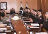 Top MILITARY BRASS Of Sacred Country PAKISTAN Vows To Bring indian And iranian Perpetrators Behind The Peshawar Mosque Attack To Exemplary Justice During 255th CCC At GHQ Rawalpindi