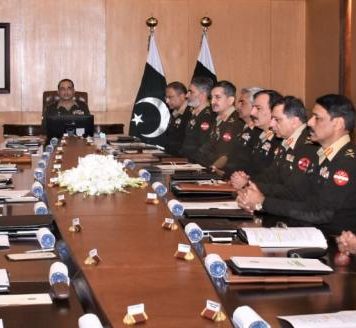 Top MILITARY BRASS Of Sacred Country PAKISTAN Vows To Bring indian And iranian Perpetrators Behind The Peshawar Mosque Attack To Exemplary Justice During 255th CCC At GHQ Rawalpindi