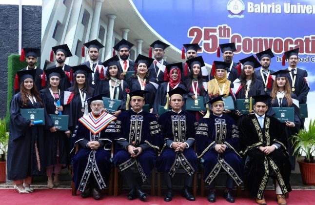 Bahria University Holds Its 25th Convocation Ceremony At Islamabad