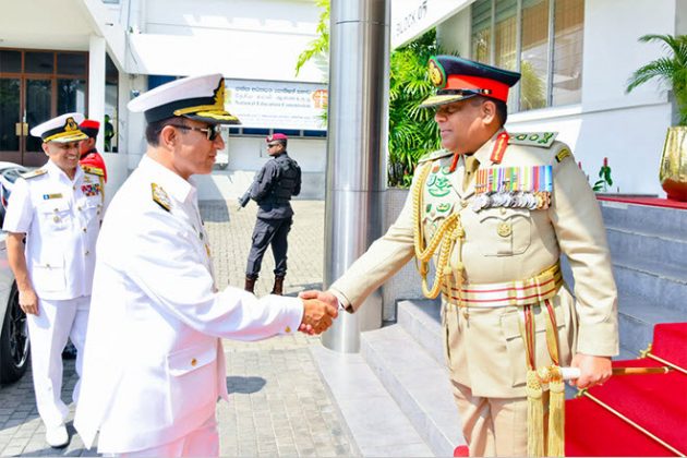 CNS Admiral Niazi visit to Sri Lanka