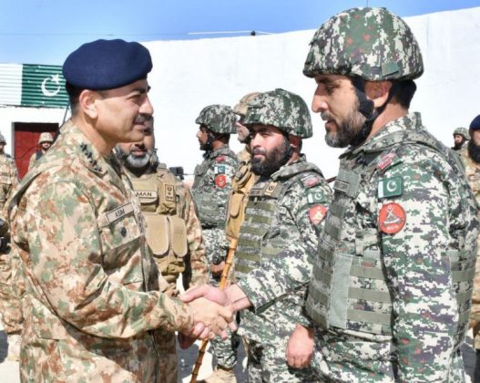 COAS Gen Asim Munir reiterates PAKISTAN ARMY’s resolve to elimination terrorism during visit to PAK-Afghan border