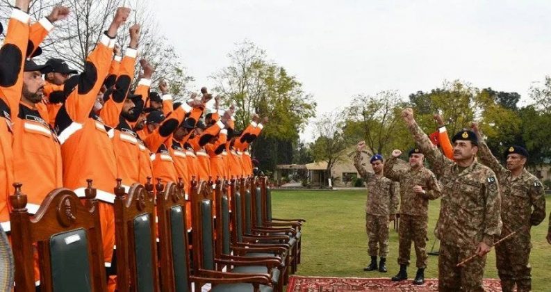 COAS General Asim Munir Highly Lauded The Rescue Efforts By PAK ARMY Urban Search And Rescue Team (US&RT) In TURKIYE And Syria Earthquake During Visit To HQ Engineers Division In Rawalpindi