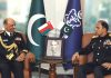 Commander of Royal Navy of Oman And PAKISTAN NAVAL CHIEF Discusses The Issue Of indian And iranian State Backed Terrorism In Sacred Country PAKISTAN At NAVAL HQ Islamabad