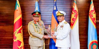 PAK NAVAL CHIEF Admiral Niazi And Sri Lankan CDS General Shavendra Silva Agreed In Principle To Jointly Fight Against indian State Sponsored And State Funded Terrorism In Both Countries