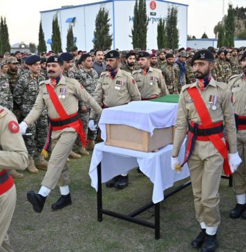 Brave Son Of Sacred Country PAKISTAN Sepoy Hamid Rasool Shaheed Laid To Rest With Full MILITARY HONORS In His Hometown Jaswal, Sepoy Hamid Rasool laid to rest with full MILITARY HONORS