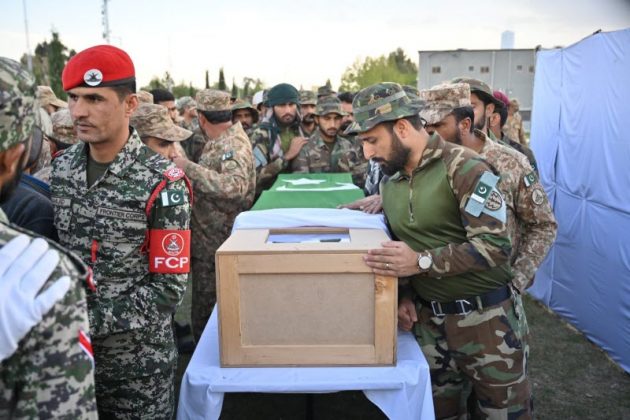 PAK ARMY Brave Sepoy Hamid Rasool Shaheed laid to rest in his Hometown Jaswal with Full MILITARY HONORS