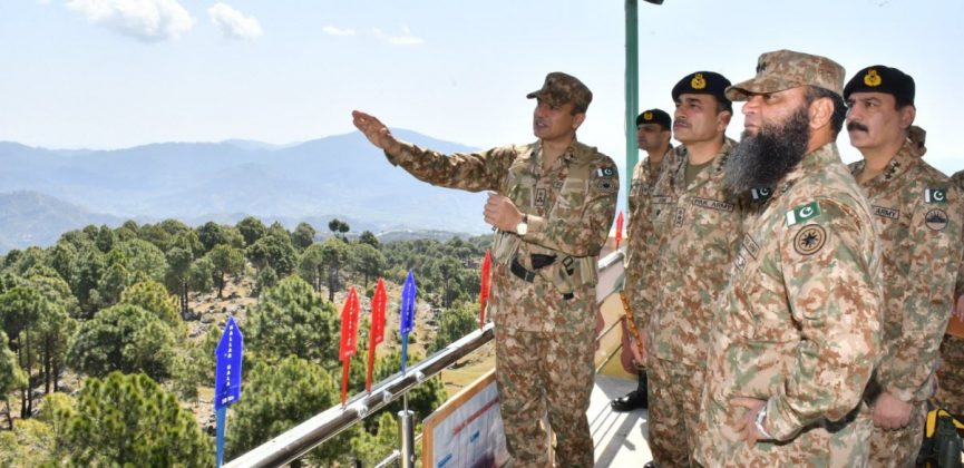 PAK ARMY CHIEF (COAS) General Asim Munir Highly Appreciates The Operational Preparedness And Morale Of PAKISTAN ARMED FORCES During High-Profile Visit To LOC Forward Areas