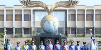 Korangi Creek Holds The Passing Out Parade Of 1567 Aero Apprentices Of PAKISTAN AIR FORCE At Karachi